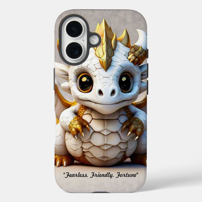 "Smiling Dragon Skull" Case-Mate iPhone Case (Back)