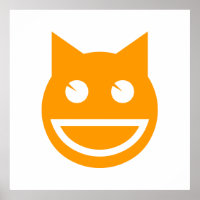 Smiling Emoji Cat