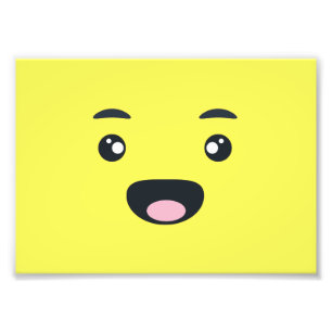 Smiling Emoji Photo Print