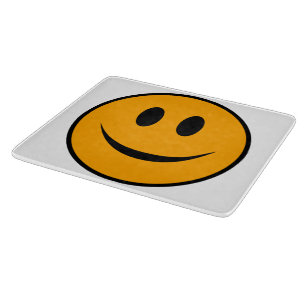 Smiling Face Emoji Cutting Board