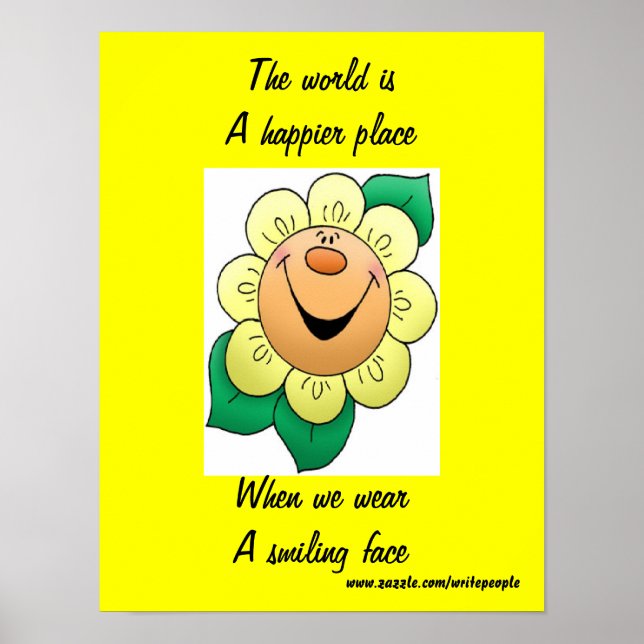 smiling face posters (Front)