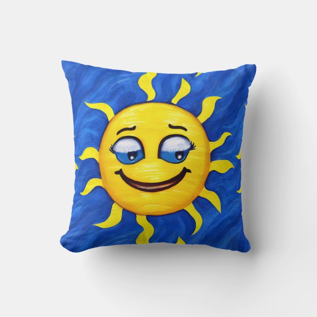 Smiling Face Sunny Sun Cushion (Front)