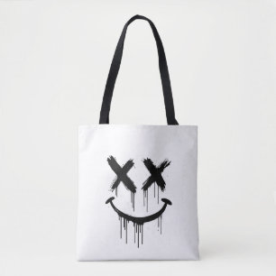 Smiling face. tote bag