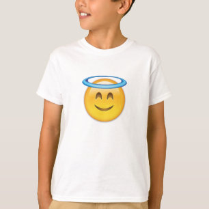 Smiling Face With Halo Emoji T-Shirt