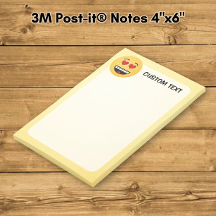 Smiling Face with Heart-Shaped Eyes Post-it Notes