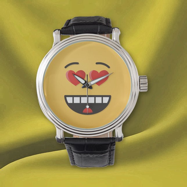 Smiling Face with Heart-Shaped Eyes Watch (Creator Uploaded)
