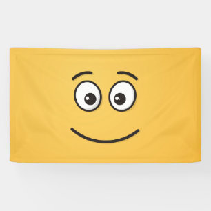 Smiling Face with Open Eyes Banner