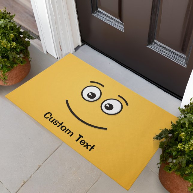 Smiling Face with Open Eyes Doormat (Creator Uploaded)