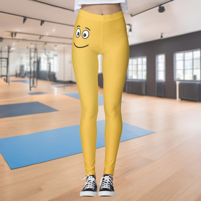Smiling Face with Open Eyes Leggings (Creator Uploaded)