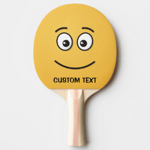 Smiling Face with Open Eyes Ping-Pong Paddle