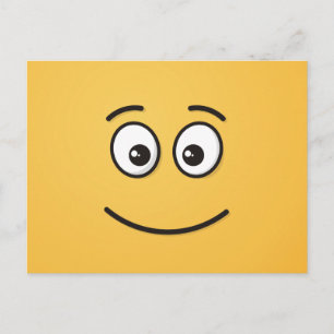 Smiling Face with Open Eyes Postcard
