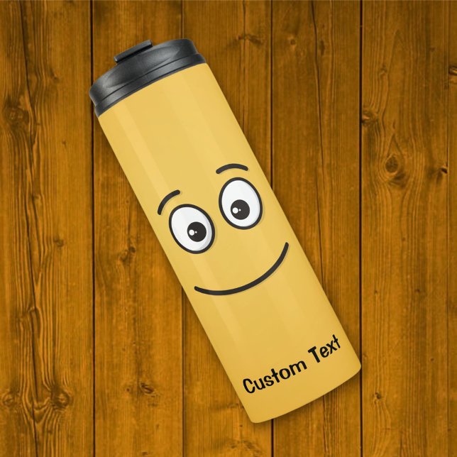Smiling Face with Open Eyes Thermal Tumbler (Creator Uploaded)