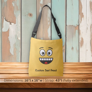Smiling Face with Open Mouth Crossbody Bag