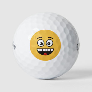 Smiling Face with Open Mouth Golf Balls
