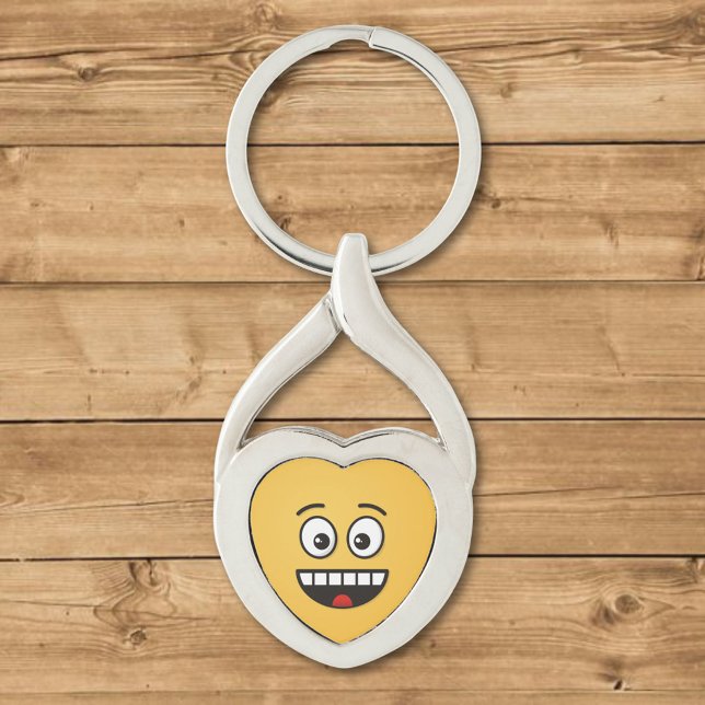 Smiling Face with Open Mouth Key Ring (Creator Uploaded)