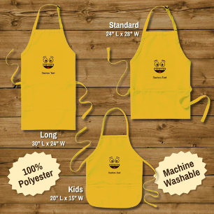 Smiling Face with Open Mouth Kids' Apron