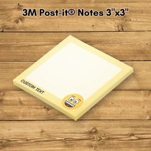 Smiling Face with Open Mouth Post-it Notes