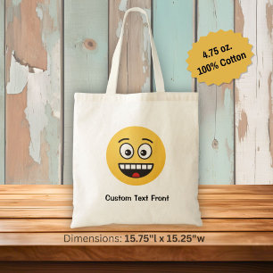Smiling Face with Open Mouth Tote Bag
