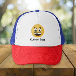 Smiling Face with Open Mouth Trucker Hat