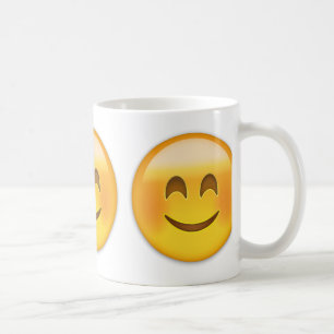 Smiling Face With Smiling Eyes Emoji Coffee Mug