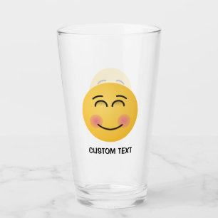 Smiling Face with Smiling Eyes Glass