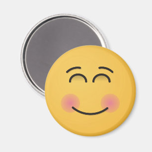 Smiling Face with Smiling Eyes Magnet