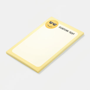 Smiling Face with Sunglasses Post-it Notes