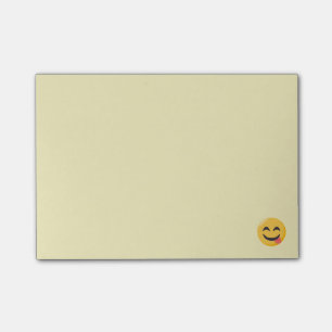 Smiling Face with Tongue Emoji Post-it Notes