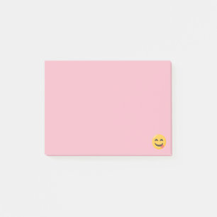 Smiling Face with Tongue Emoji Post-it Notes