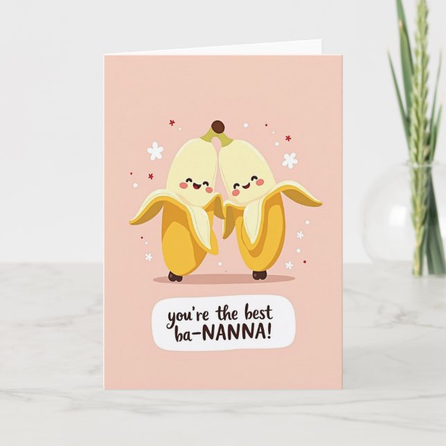 Smiling Fruit Birthday Card (Front)