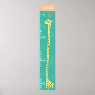 Smiling Giraffe Growth Chart