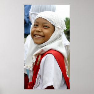Smiling Girl Poster