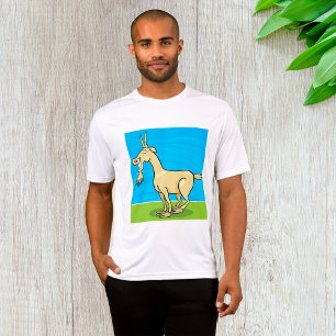 Smiling Goat Cartoon Farm Animal T-Shirt