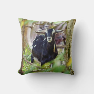 Smiling Goat Cushion