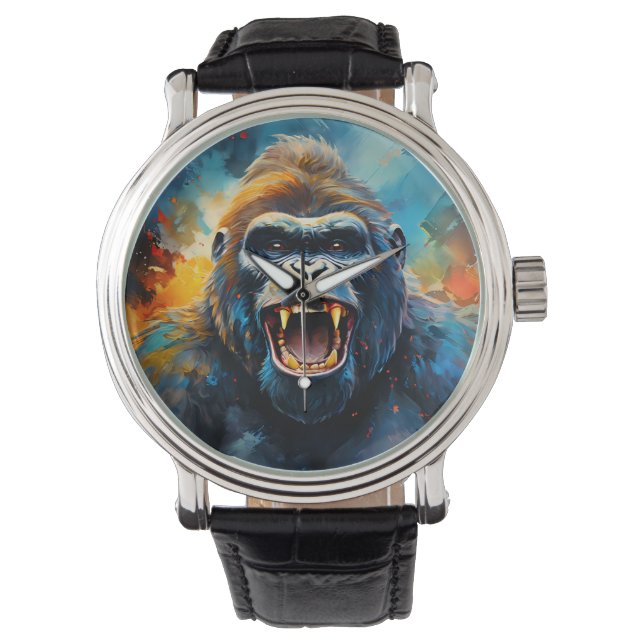 Smiling Gorilla  Watch (Front)