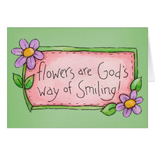 Smiling - Greeting Card