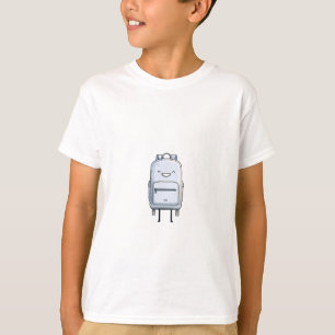 Smiling Grey Backpack Buddy Kids T-Shirt