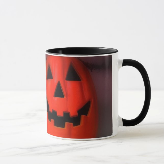 Smiling,  HappyHalloween Mug (Right)