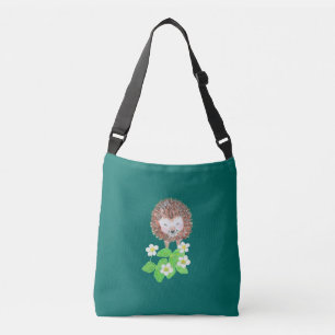 Smiling Hedgehog Crossbody Bag