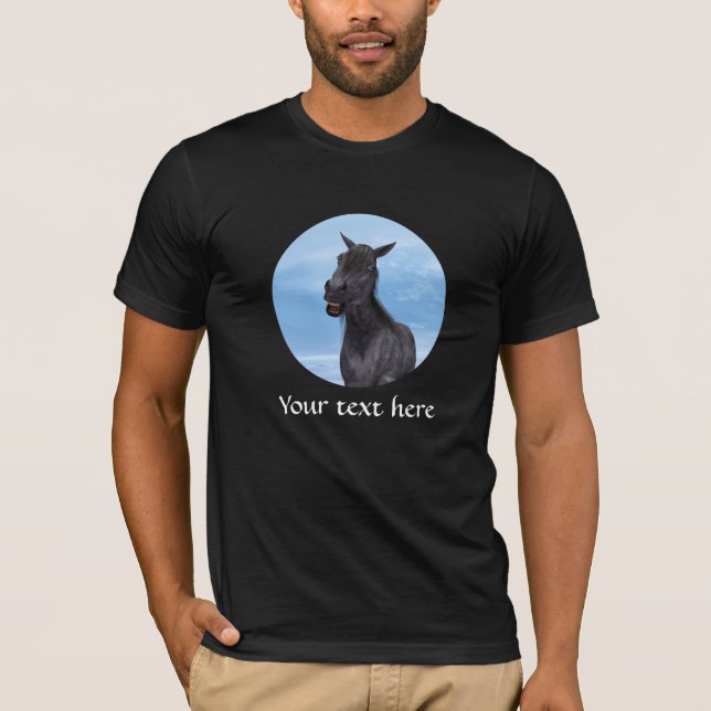 Smiling Horse T-Shirt (Front)