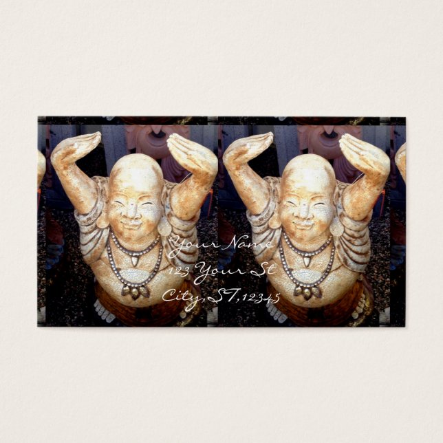 Smiling Hotei Buddhas (Front)