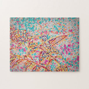 Smiling Hummingbird Jigsaw Puzzle