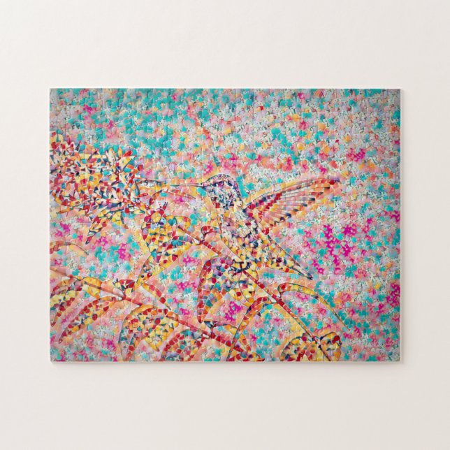 Smiling Hummingbird Jigsaw Puzzle (Horizontal)