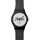 Smiling Jesus Wrist Watch