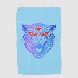 Smiling Kitty Golf Towel