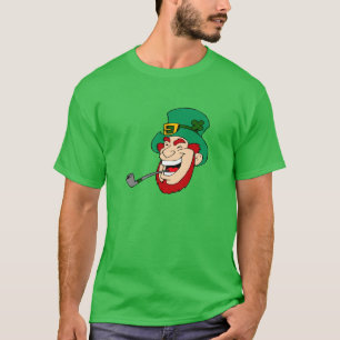 Smiling Leprechaun St. Patrick's Day T-Shirt