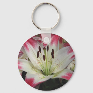 Smiling Lily ~ keychain