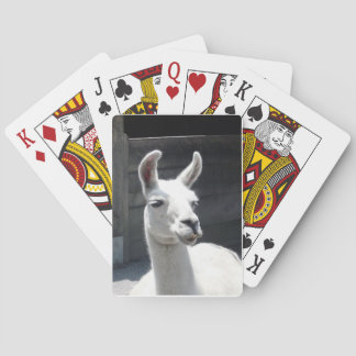 Smiling Llama Playing Cards