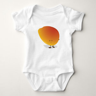 Smiling Mango Character Baby Bodysuit