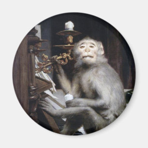 Smiling Monkey Magnet